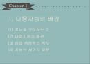 뇌와 지능다중지능다중지능의 배경다중지능 이론심리 측정학다중지능의 종류 3페이지