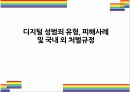 디지털 성범죄 유형, 피해사례 및 국내외 처벌규정[디지털 성범죄,사이버 성범죄,사이버 성폭력,디지털 성폭력,N번방] 1페이지