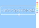 사회적 기업,지역사회복지,사회적기업 개념,사회적 기업의 성과,사회적 기업 유형,지역사회공헌,메자닌아이팩,사회서비스 제공 1페이지