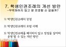 학생인권조례 인권조례의 내용 학생인권조례의 실태 14페이지