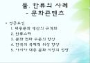 한류의 사례 게임산업 자동차 산업 전자제품 한의학 문화콘텐츠 한류의 현주소 16페이지