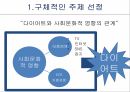 다이어트와사회문화적영향,사회문제해결책,이론적용과한계점,사회문제가되는이유,사회문제배경 3페이지