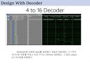 [VHDL] Combinational logic design with 8to1 MUX & 4to16 Decoder, 코드 및 시뮬레이션 분석 21페이지