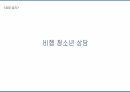 비행 청소년상담,청소년 비행의 유형,비행 청소년 상담 사례,청소년 비행의 현황,비행 청소년 상담의 기초 1페이지
