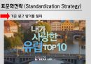 [레포트] 기업의 표준화 전략, 세계화 전략, 절충 전략 9페이지