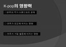 K-POP 세계를 녹이다 PPT A+자료입니다 9페이지