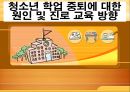 [청소년진로상담 A+] 청소년 학업 중퇴에 대한 원인 및 진로 교육 방향 1페이지