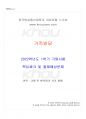 2022년 1학기 가족발달 기말시험 핵심체크 1페이지