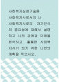 [ 사회복지실천기술론 ) 사회복지사로의 자기인식의 중요성에 대해서 설명하고 나의 강점과 단점을 분석하고, 훌륭한 사회복지사가 되기 위한 나만의 계획을 적으시오 1페이지