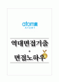 애터미 역대면접기출 면접노하우 1페이지