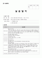 사회복지사 노인전문요양원 현장실습일지 22페이지