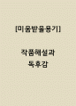 미움받을용기 작품해설 / 미움받을용기 내용요약과 기억에 남는 내용 / 미움받을용기 읽고 다시생각해본점과 독후감 1페이지