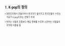 K-pop의 성공요인에 대한 ppt 3페이지