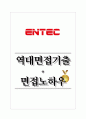 인텍전기전자 역대면접기출 면접노하우 1페이지