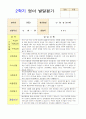 어린이집 만1세 2학기 영아 발달평가 1페이지