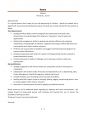 Resume & Cover Letter & CV 영문 이력서 양식(S급) 3페이지
