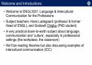 ENGL3031-Lecture 1 (1) intercultural communication 다국적소통 강의ppt  홍콩이공대학교사회학강의 2페이지