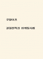 쿠팡이츠 경영전략과 마케팅사례 / 쿠팡이츠 서비스분석과 SWOT분석 / 쿠팡이츠 바람직한 미래방향제시 1페이지