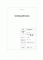교수님께 칭찬받은 A+ 조현병 (schizophrenia) 케이스입니다. 진단 3개 과정 3개 1페이지