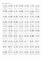 한국한자와 중국간체자 총정리 3페이지