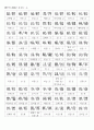 한국한자와 중국간체자 총정리 4페이지