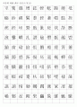 한자능력시험(한국어문회) 특급한자(1328자)-훈음쓰기 11페이지