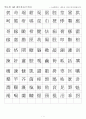 한자능력시험(한국어문회) 1급한자-훈음쓰기(1144자) 1페이지