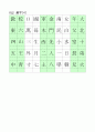 한자능력시험(한국어문회),한자자격시험(한자교육진흥회)-6~8급한자훈음쓰기(300자) 4페이지