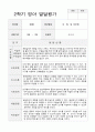만2세 1학기 2학기 1년 영아 발달평가 20페이지 19페이지