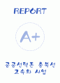 [A+] 공공선택론 충북선 고속화 사업 과제 레포트 1페이지