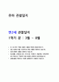 만 2세 관찰일지 [유아관찰일지 1학기 총 7명 분량] 어린이집 관찰일지 평가인증관찰일지 유아관찰일지 1페이지