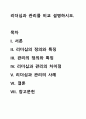 리더십과 관리를 비교 설명하시오. 1페이지