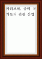 카리브해, 중미 국가들의 관광 산업 1페이지