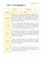 2학기 관찰일지와 발달평가와 상담일지  만 4세 21명- 평가제 28페이지