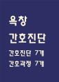[욕창 간호진단] 욕창 간호진단 간호과정 케이스 (욕창 간호진단7개,간호과정7개) 1페이지