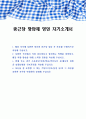 종근당 항암제 영업 자기소개서 1페이지