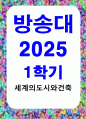 방통대중간 세계의도시와건축 조선 후기 서울 경관의 변화상을 설명하고, 대한제국기의 도시 개조에 관하여 서술해주세요 1페이지