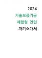 (2024 상반기)기술보증기금 청년 인턴 합격 자기소개서 1페이지