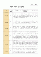 영아 관찰일지 만 1세 11명 3월- 8월 1페이지