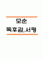 모순 독후감,서평 1페이지