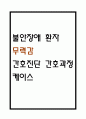 [무력감 간호과정] 불안장애 환자 낮은자존감과 관련된 무력감 간호진단 간호과정 케이스 1페이지