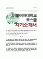 이화여대 법학전문대학원 로스쿨 자기소개서 이대 법전원 자소서 1페이지