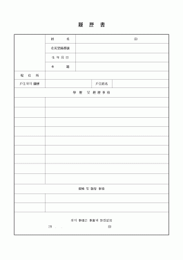 履  歷  書