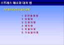 스트레스 해소와 대처 법 4페이지
