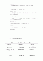 사업 계획 및 시장 분석 3페이지