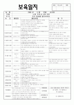 보육실습일지 - 4주차 5페이지