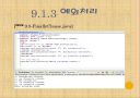 자바입문 9장:예외와... 단정  23페이지