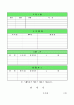 [과학] 2009년 과학인턴교사 자기소개서 합격 BEST 예문+ 이력서 1종 +자기소개서 1종  2페이지