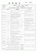 [보육실습/보육일지]보육실습일지/영유아보육일지/아동보육일지 9페이지