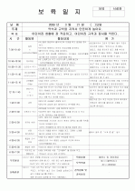 [보육실습/보육일지]보육실습일지/영유아보육일지/아동보육일지 15페이지